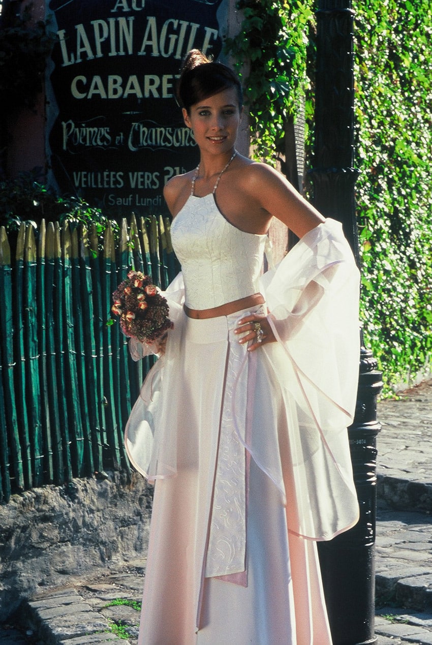 Robe de mariée Jasmine – Robe de henné – mariage chic – Montmartre – Robe bustier – Paris
