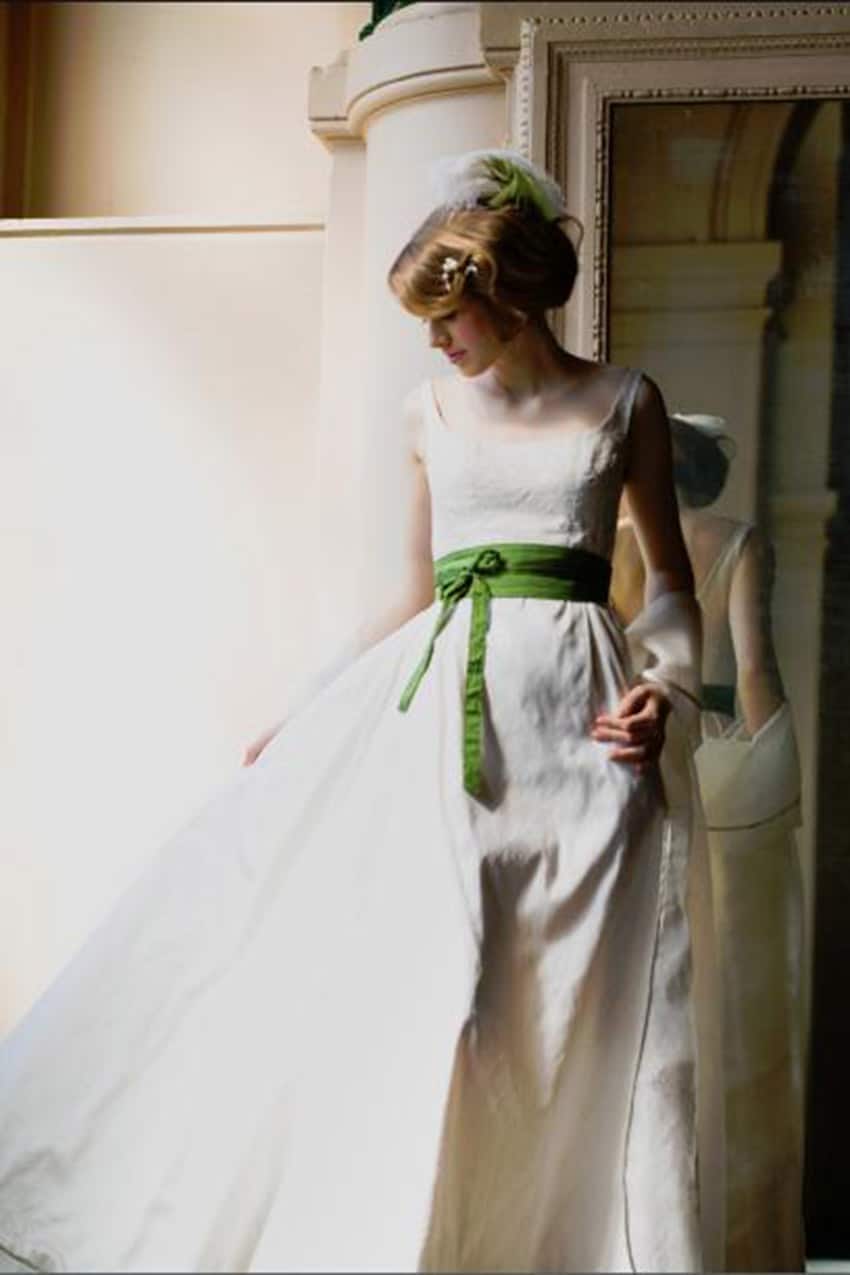 Robe de mariée empire – robe taille haute – La Bovary – Emma – mariage romantique- Zélia