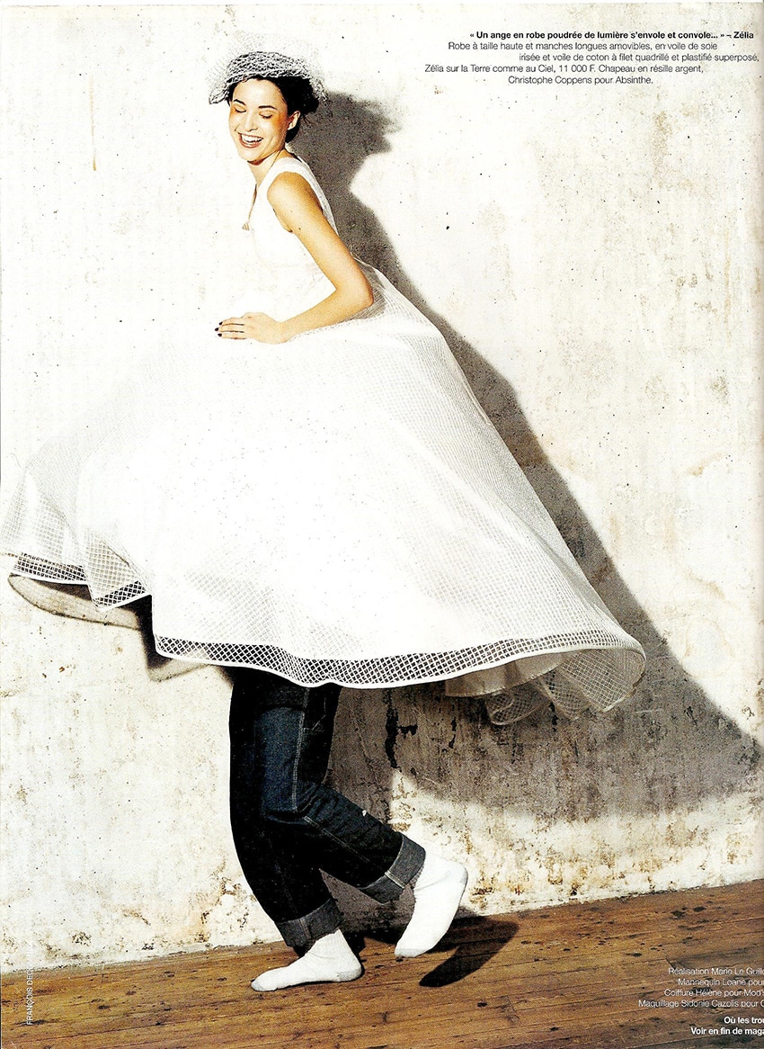 Oui Magazine- robe de mariée originale- Mariage chic – robe de mariée moderne- Zélia
