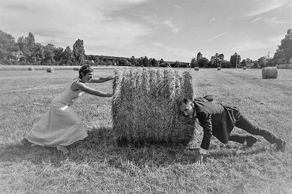 Robe de mariée campagne chic – mariage champs de blé – Zélia Sur La Terre Comme Au Ciel